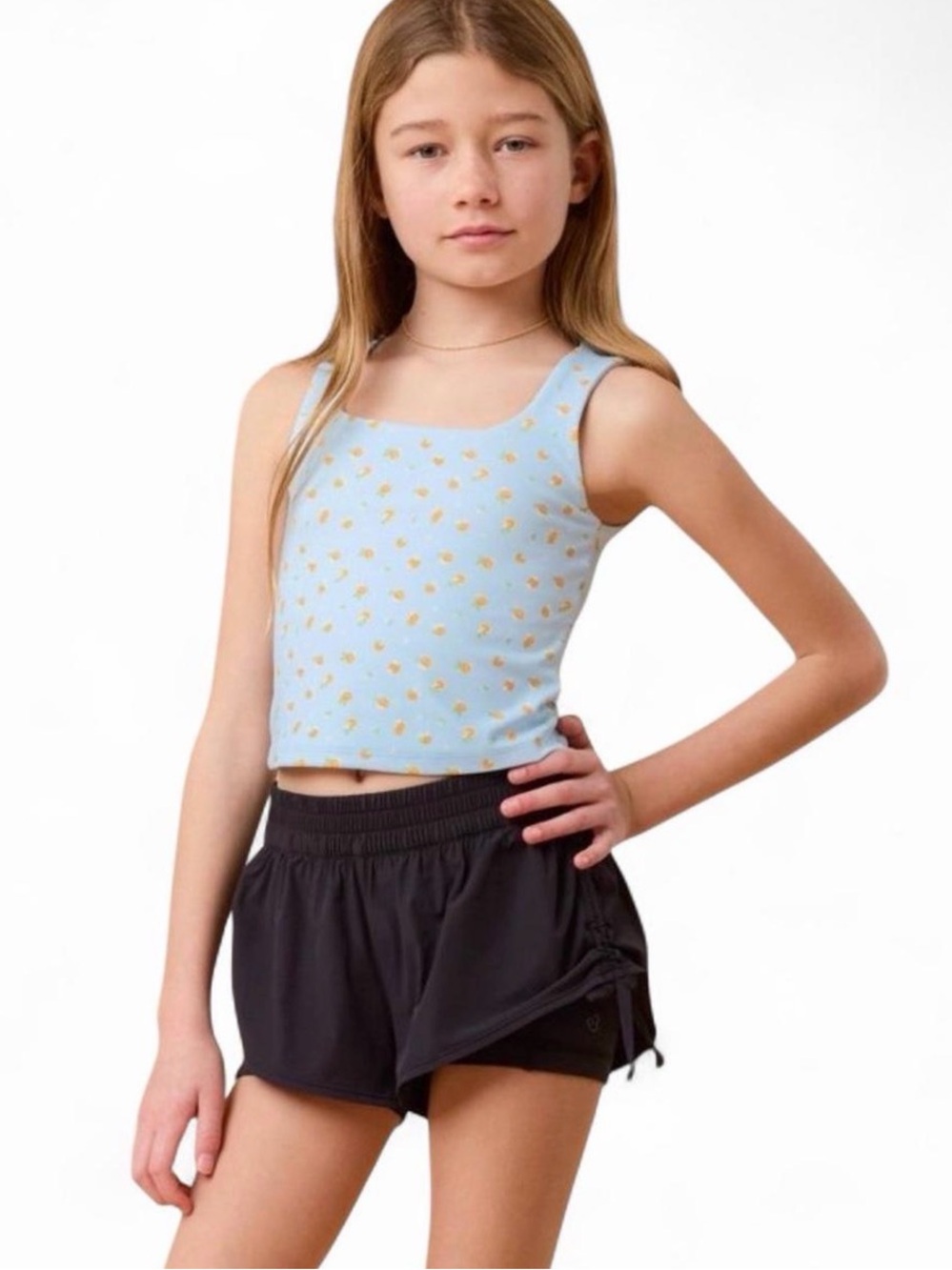 Girls’ Blogilates Ruffle Tank